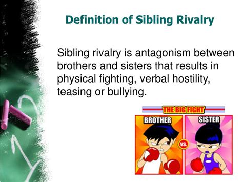 definition for rivalry|what is sibling rivalry definition.